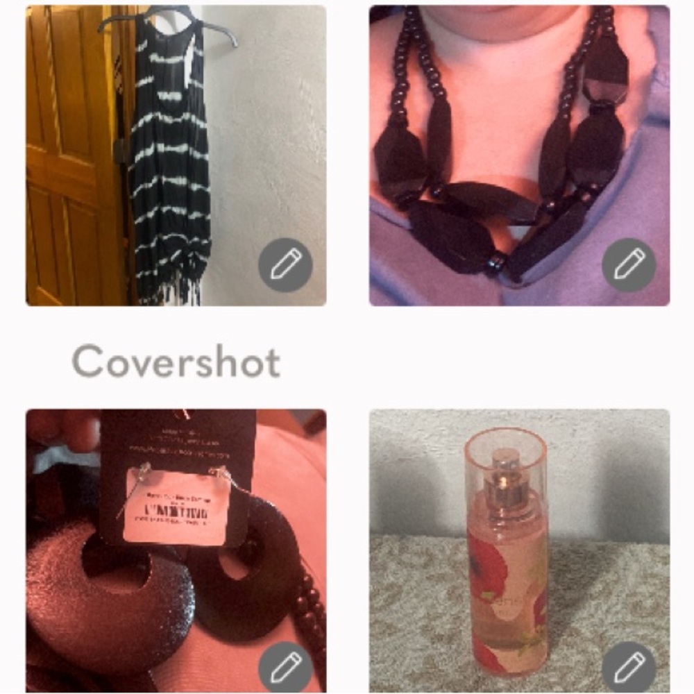 Coverup 3X+☀️💋Kensie 3.4oz+ Paparazzi wood necklace/earring